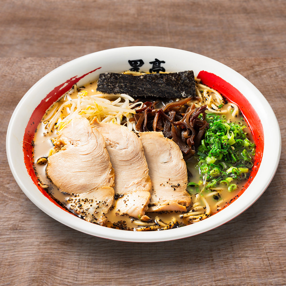 【BLACK FRIDAY】黒亭とんこつラーメン  お土産ボックス (4食入×2箱)