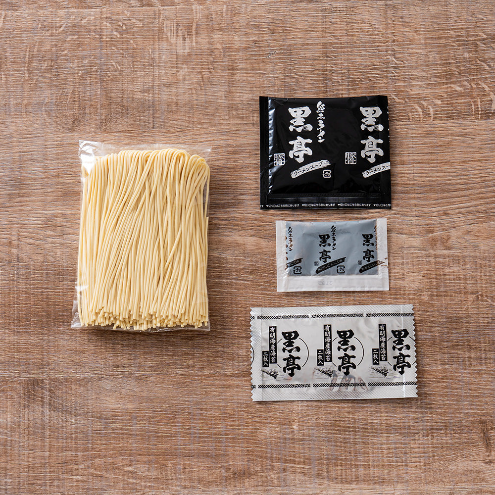 黒亭とんこつラーメン  袋タイプ